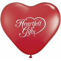 36" Jewel/ Fashion Color Giant Heart Latex Balloon